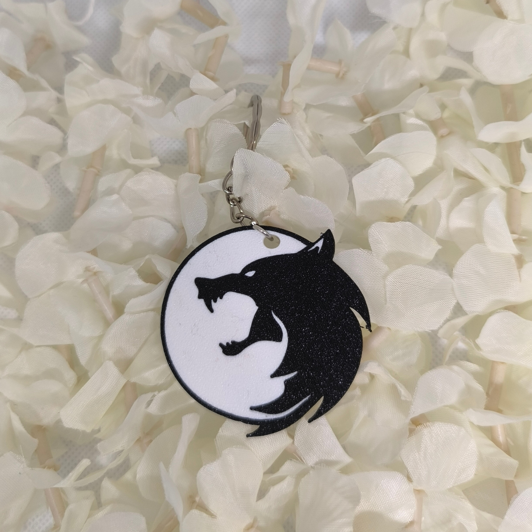 Porte-clés " Sorceleur " ⚔️🐺