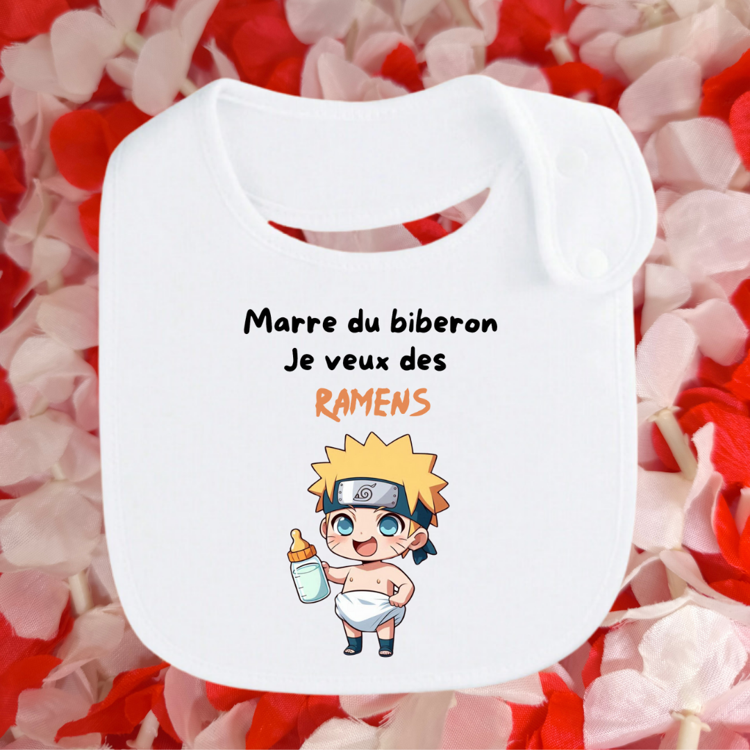 Bavoirs " Ninjas du village caché "