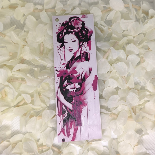 Marque-pages " Geisha "🎎🌸