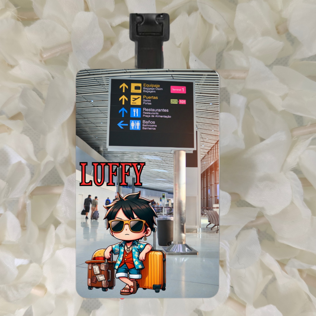 Étiquette bagages " Pirates de Grand line " ☠️