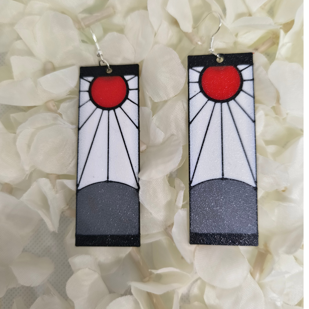 Boucles d'oreilles " Pourfendeurs de démons "