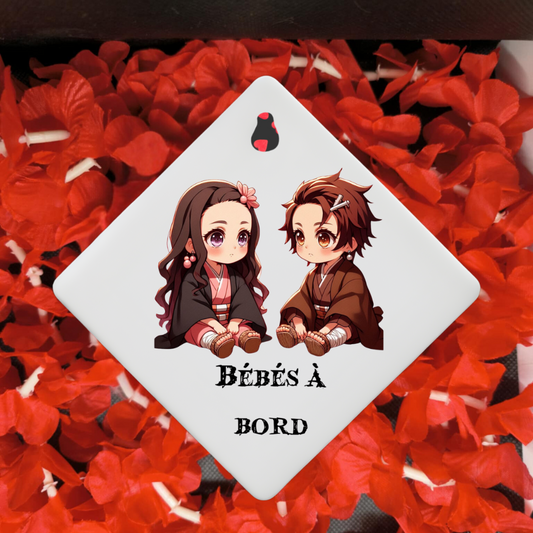 Bébé à bord " Pourfendeurs de démons " 👺