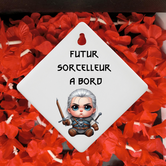 Bébé à bord " Sorceleur " 🗡️🐺