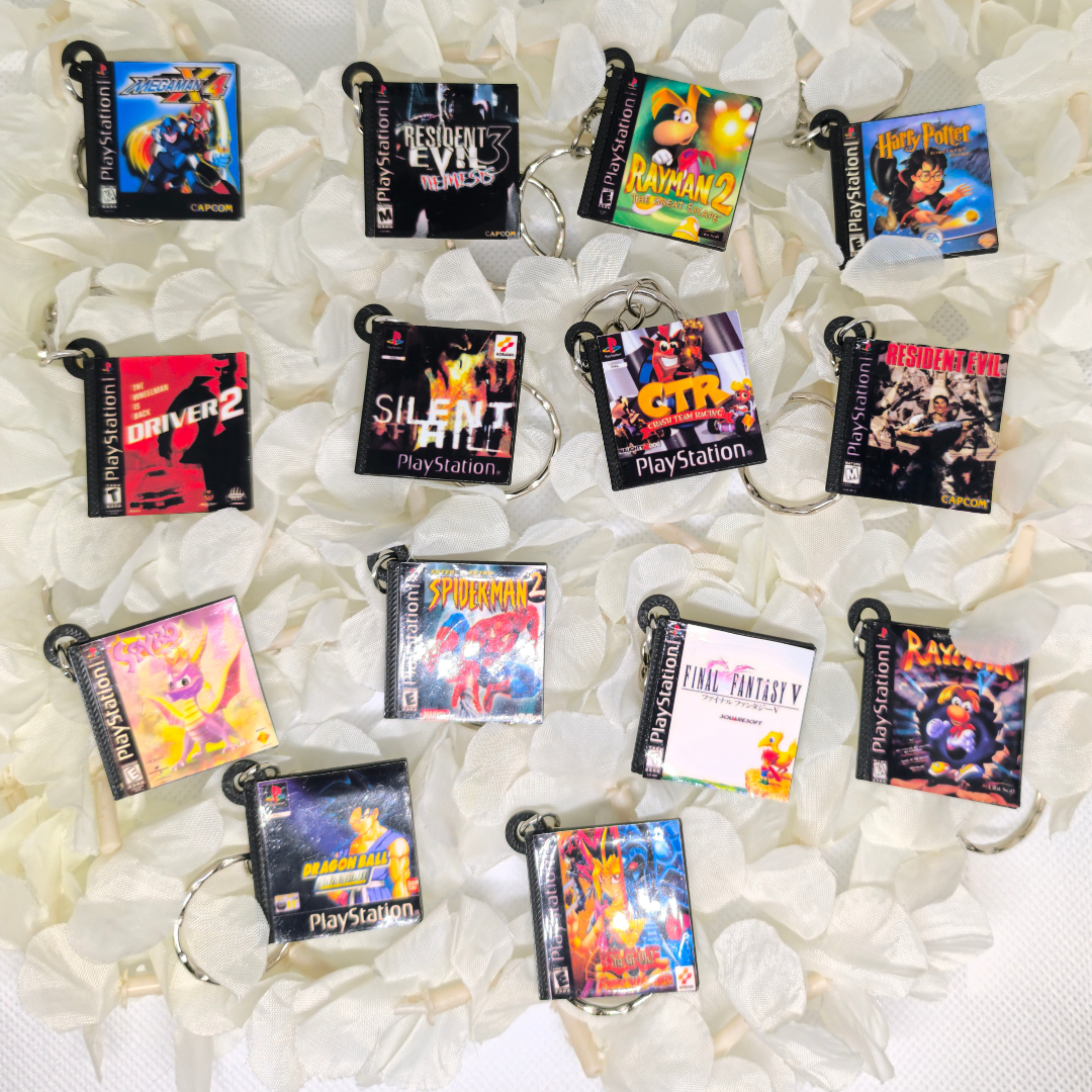 Porte-clés " Jeux Ps1 " 🕹️