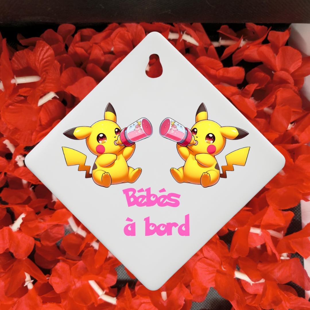 Bébé à bord " Monstres de poche " 🧸
