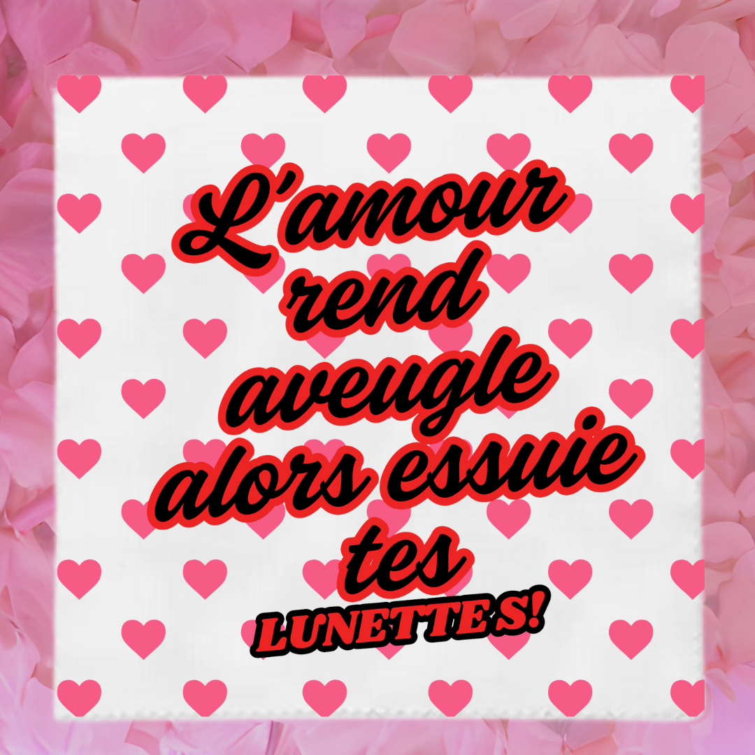 Lingettes lunettes 💖🍫