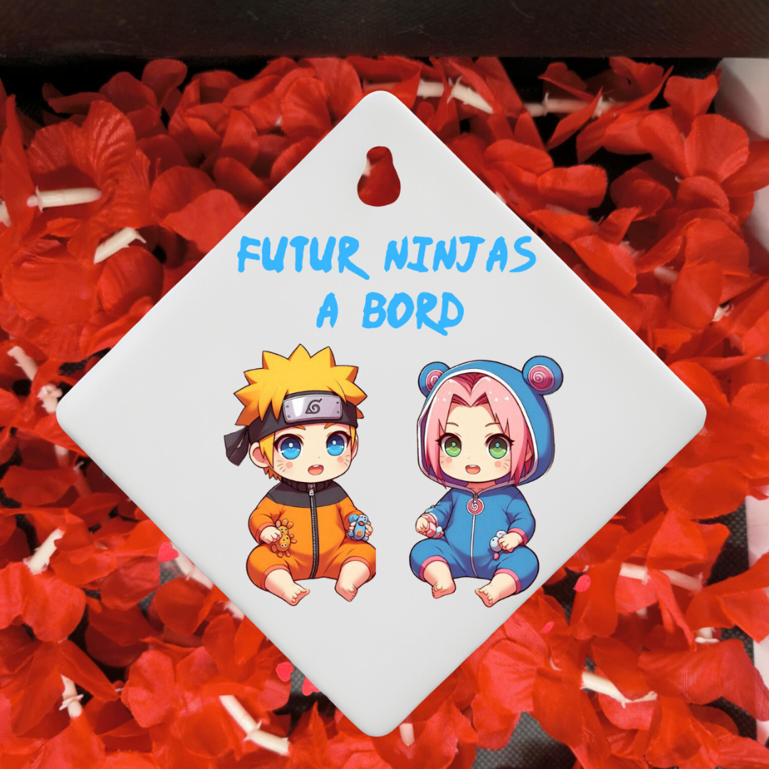 Bébé à bord " Ninjas du village caché "🍥