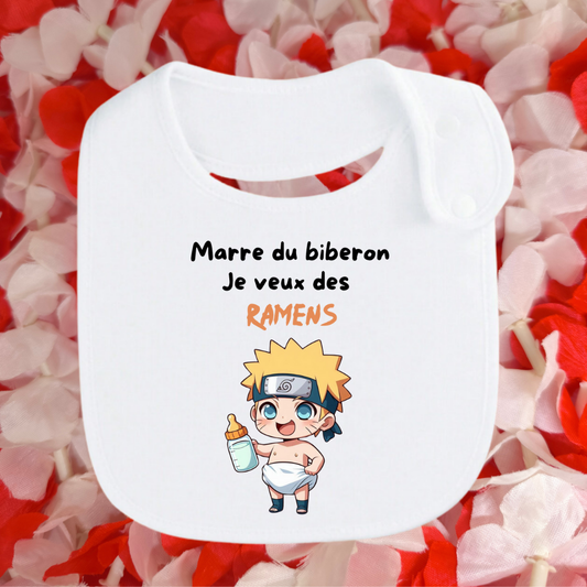 Bavoirs " Ninjas du village caché "