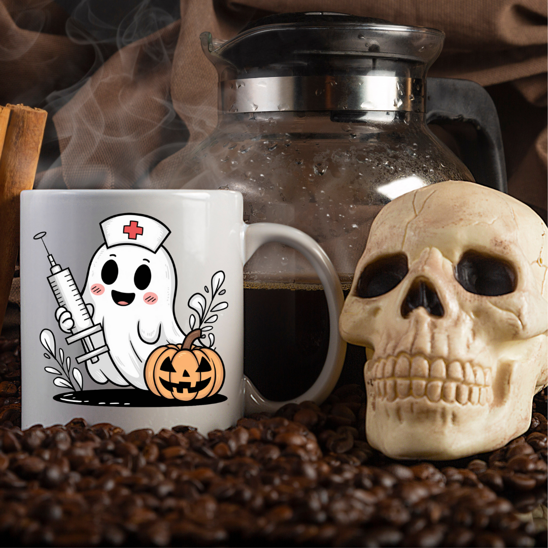 Mug Halloween " Spooky Nurse "