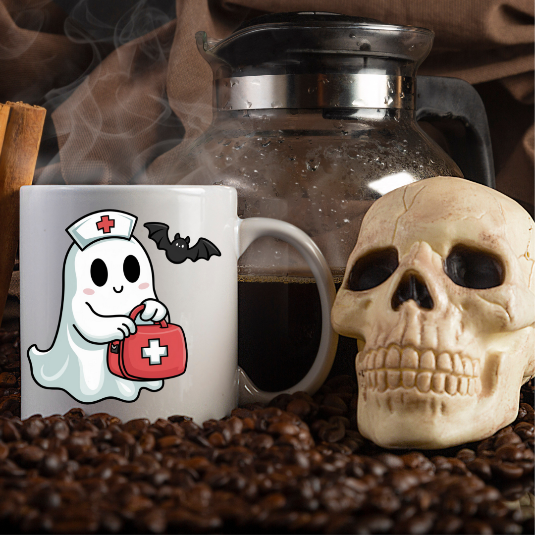 Mug Halloween " Spooky Nurse "