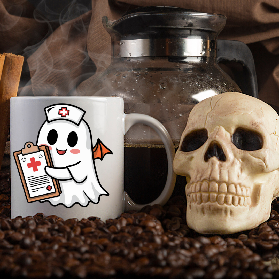 Mug Halloween " Spooky Nurse "