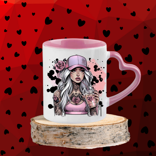 Mug " Goth girl kawaii "